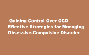 How to get control over ocd