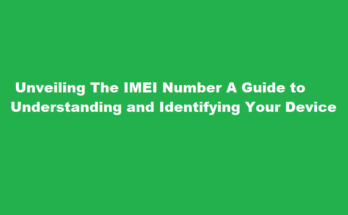 How to know imei number