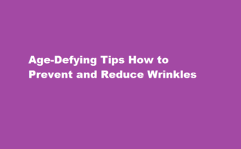 how to avoid wrinkles