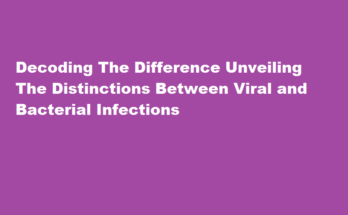 how to differentiate between viral and bacterial infections