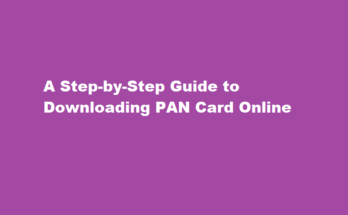 how to download pan card online