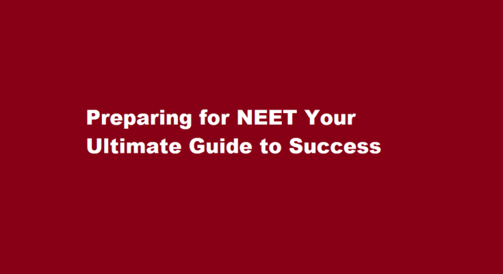 How to do preparation for neet