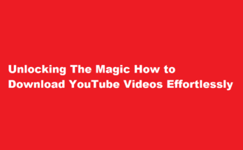 How to download youtube videos