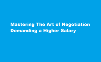 how to demand higher salary