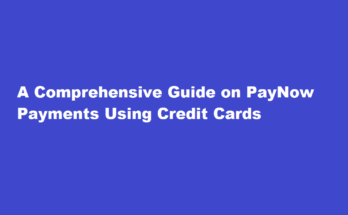 how to paynow using credit card