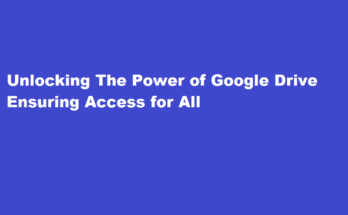 how to provide access to Google drive