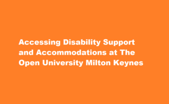 How to access disability support and accommodations at The Open University