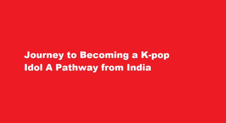 How to be a kpop idol from india