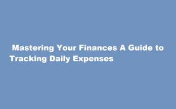 How to note daily expenses