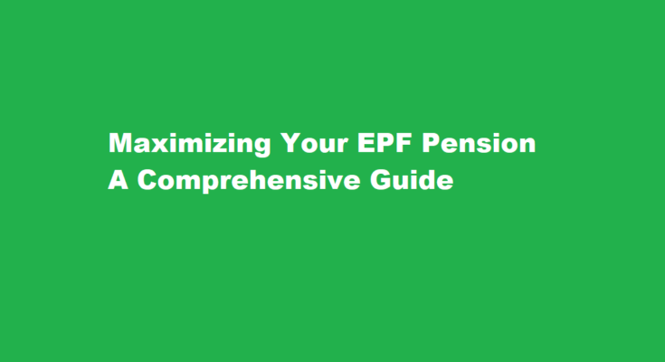 How to opt for higher pension in epf