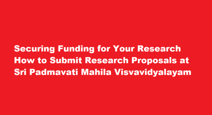How to submit research proposals or projects for funding