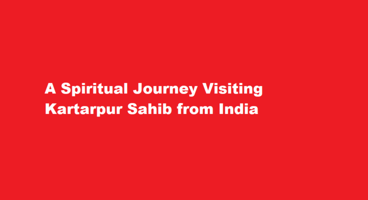 How to visit kartarpur sahib from india