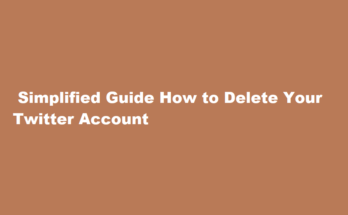 how to delete twitter account