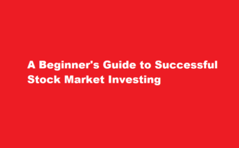 How to invest in the stock market for beginners