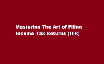 how to file ITR