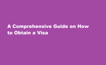 how to get visa