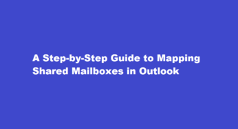 A Step-by-Step Guide to Mapping Shared Mailboxes in Outlook