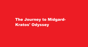 The Journey to Midgard- Kratos’ Odyssey