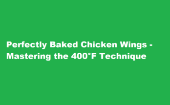 how long to bake chicken wings at 400