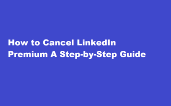 how to cancel linkedin premium