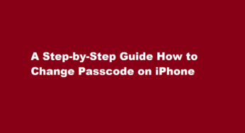 A Step-by-Step Guide How to Change Passcode on iPhone