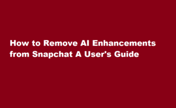 how to get rid of my ai on snapchat