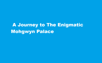 how to get to mohgwyn palace