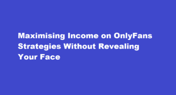 Maximising Income on OnlyFans Strategies Without Revealing Your Face