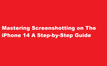 how to screenshot on iphone 14