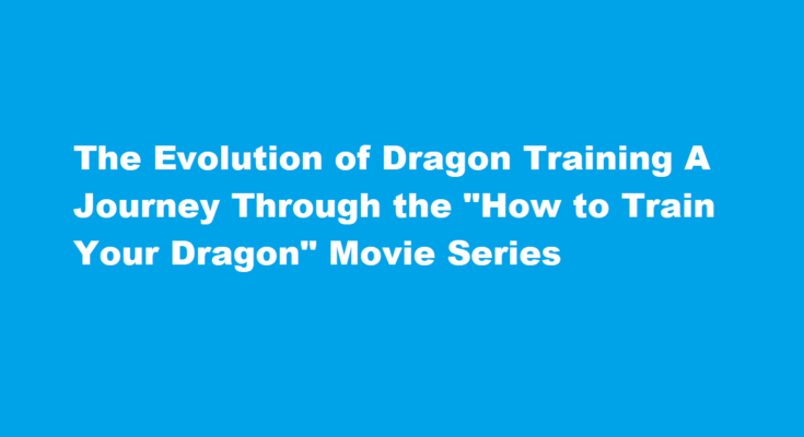 how to train your dragon movies in order