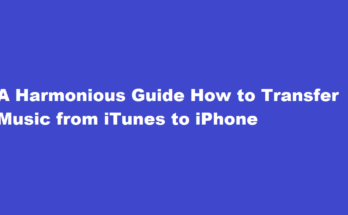 how to transfer music from itunes to iphone