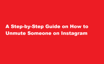 how to unmute someone on instagram