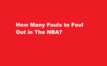 how many fouls to foul out in nba