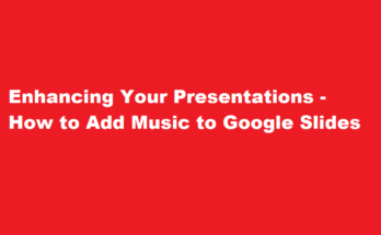 how to add music to google slides