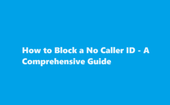 how to block a no caller id