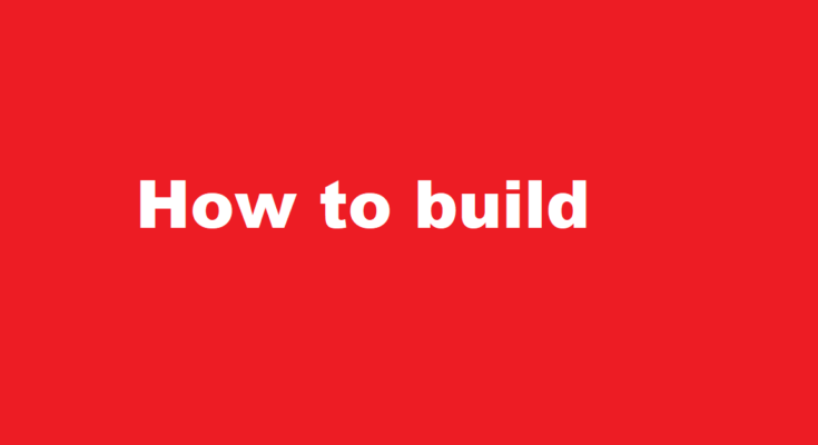 how to build