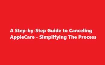 how to cancel applecare