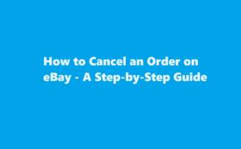 how to cancel order on ebay