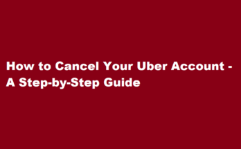 how to cancel uber one