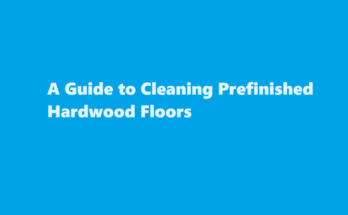 how to clean prefinished hardwood floors