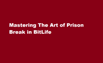 how to escape prison in bitlife