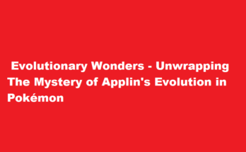 how to evolve applin