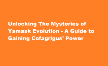 how to evolve yamask