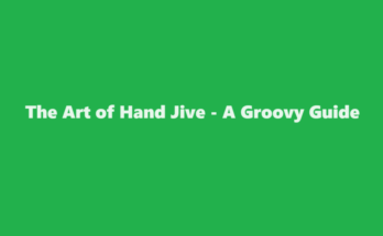 how to hand jive