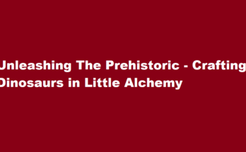 how to make dinosaur in little alchemy 2