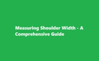 how to measure shoulder width