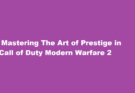how to prestige in mw2