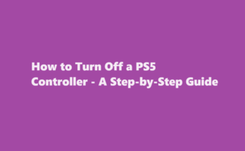 how to turn off ps5 controller