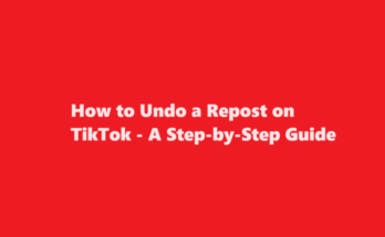 how to undo a repost on tiktok