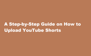 how to upload youtube shorts